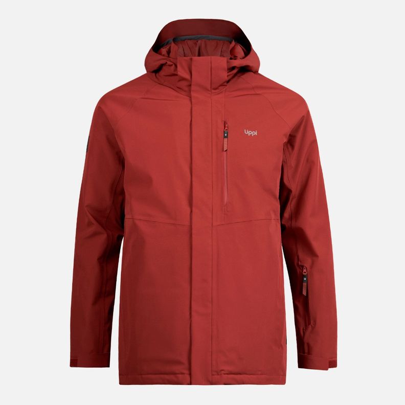 Chaqueta Hombre Andes B-Dry Hoody Jacket Vino Lippi-0