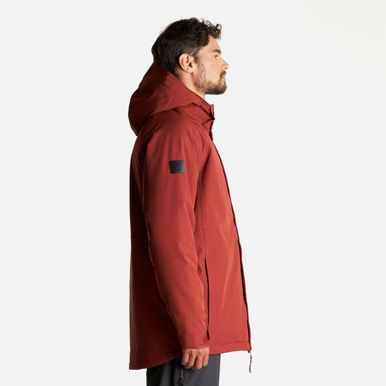 Chaqueta Hombre Andes B-Dry Hoody Jacket Vino Lippi-3