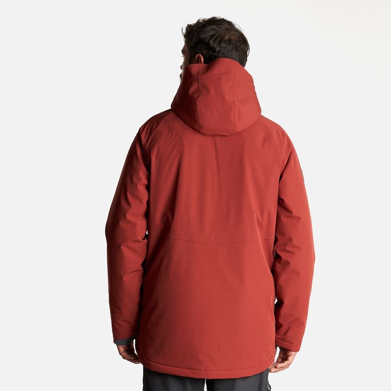 Chaqueta Hombre Andes B-Dry Hoody Jacket Vino Lippi-4