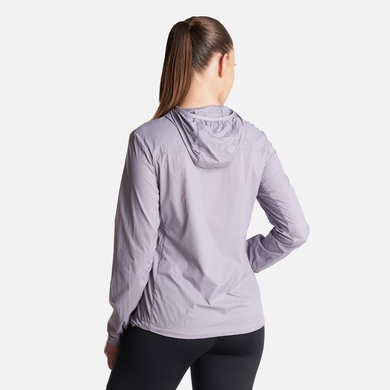 Chaqueta Mujer  Spry WindBreaker Hoody Jacket Morado Claro Lippi-3