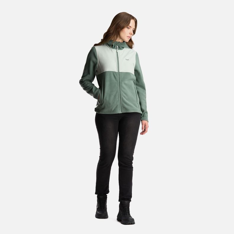 Chaqueta Mujer Paicavi Patch Therm-Pro Jacket Verde Musgo Lippi-7