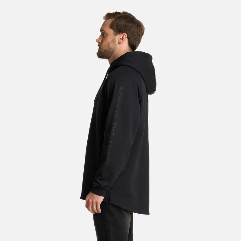 Polerón Hombre Heavy Duty Hoody Sweatshirt Negro Lippi I25-1
