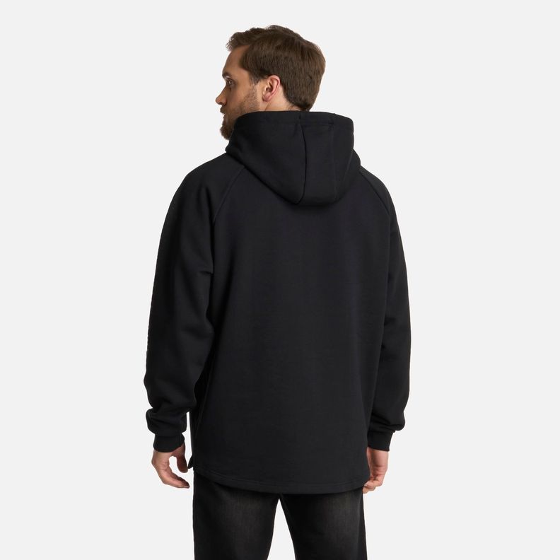 Polerón Hombre Heavy Duty Hoody Sweatshirt Negro Lippi I25-2