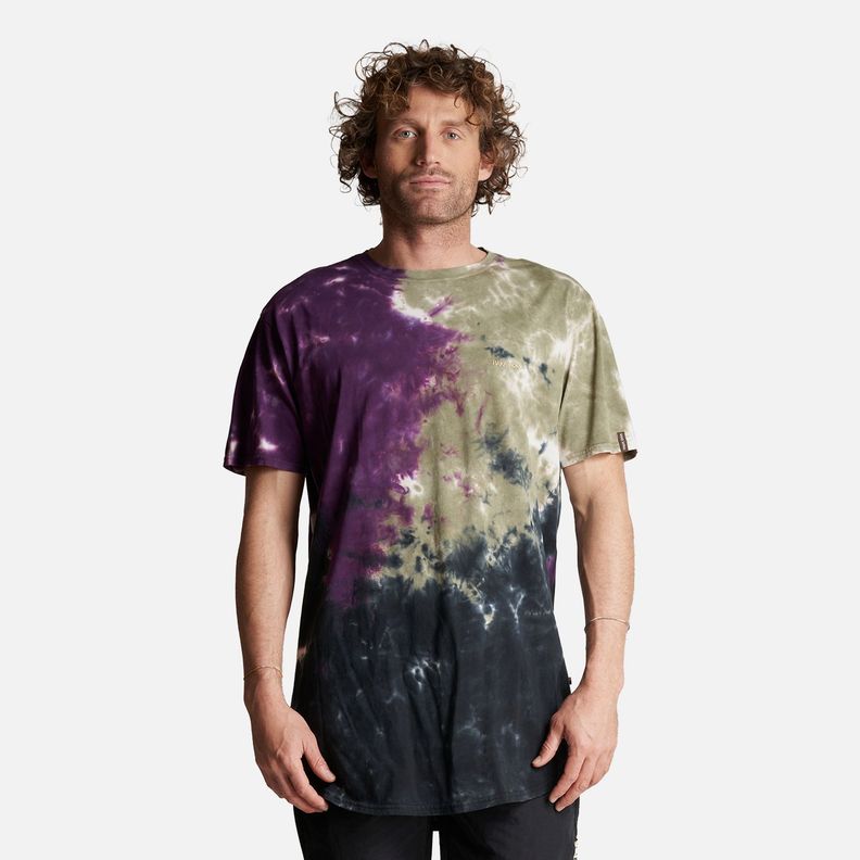 Polera Hombre Rastro Morado Haka Honu V23-1