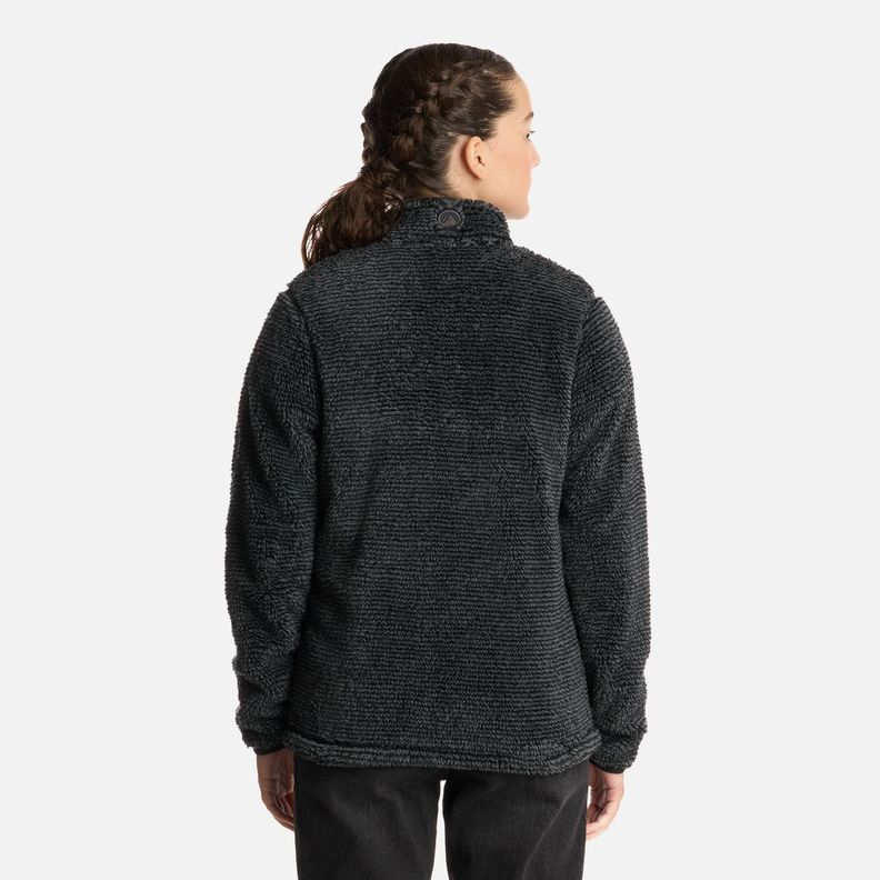 Polar Teen Girl Ferret Shaggy-Pro Jacket Negro Lippi I25-2