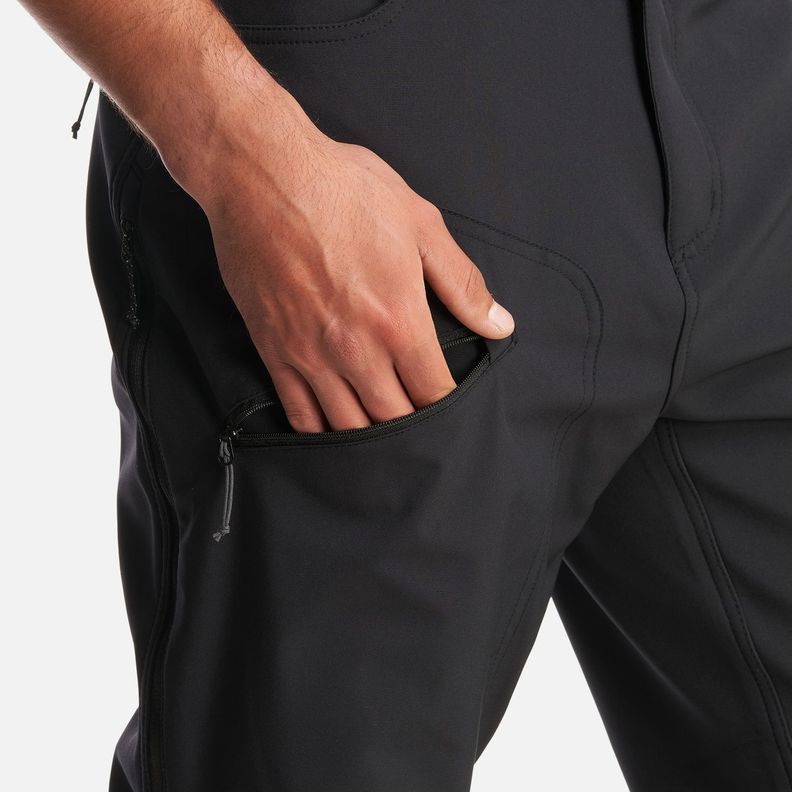 Pantalon Hombre Kimball Softshell Pants Negro Lippi I24-5
