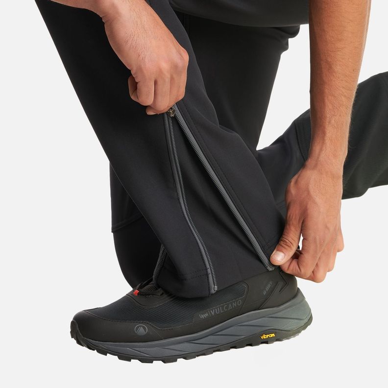 Pantalon Hombre Kimball Softshell Pants Negro Lippi I24-7