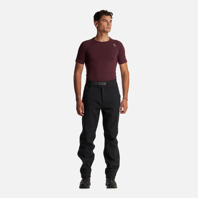 Pantalon Hombre Kimball Softshell Pants Negro Lippi I24-9