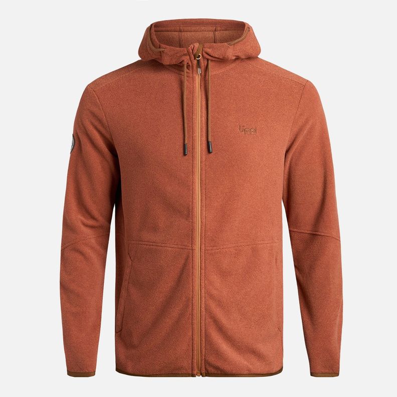 Polar Hombre Stripes Nano-F Full Zip Hoody Camel Lippi I25-6