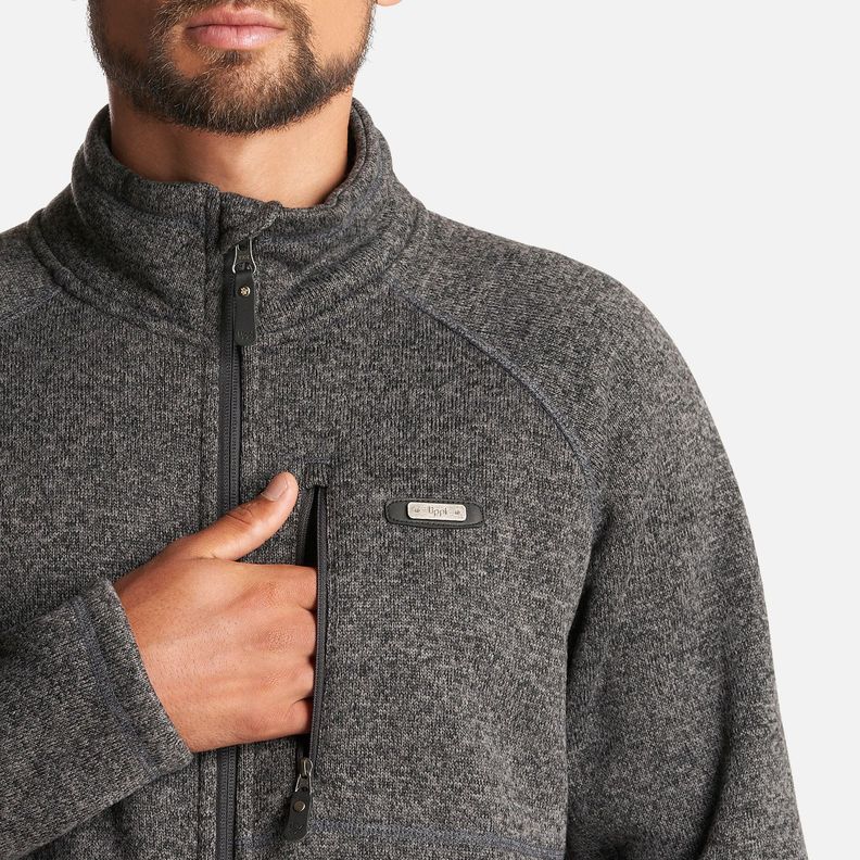 Chaqueta Hombre Wrap Up Blend Pro Jacket Melange Negro Lippi-4