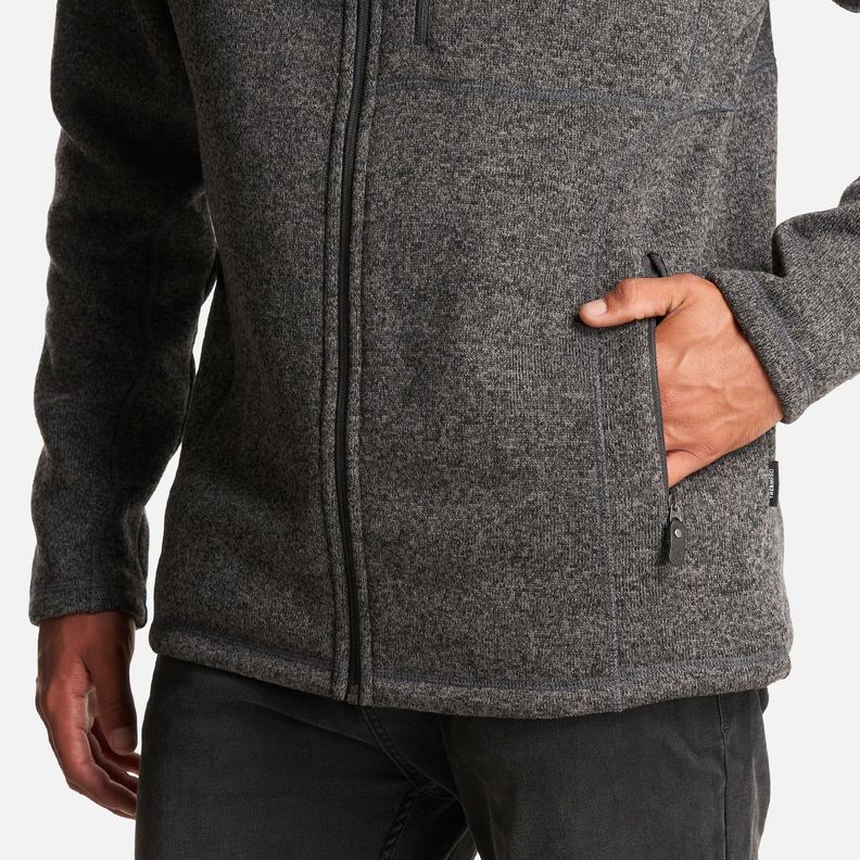 Chaqueta Hombre Wrap Up Blend Pro Jacket Melange Negro Lippi-5