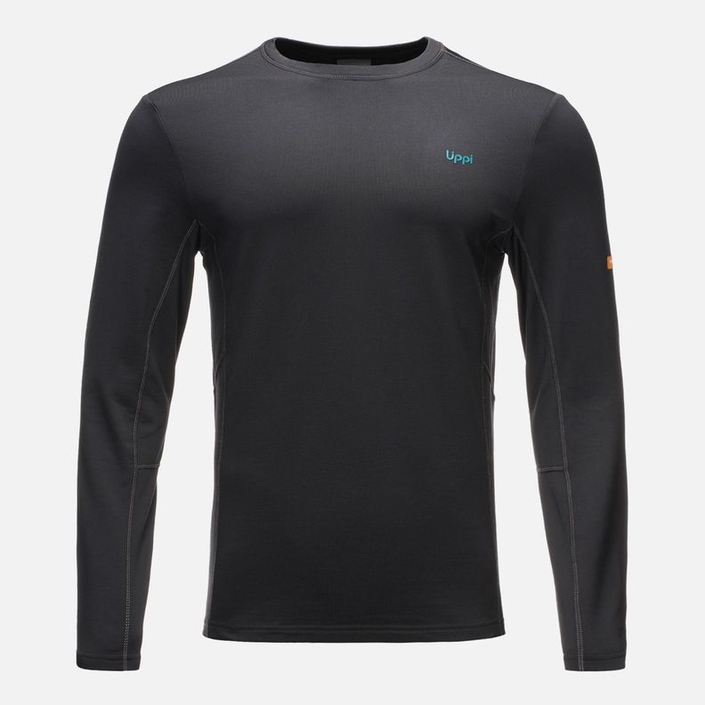 Primera Capa Hombre Skintec 2000 Warm Top Negro Lippi-0
