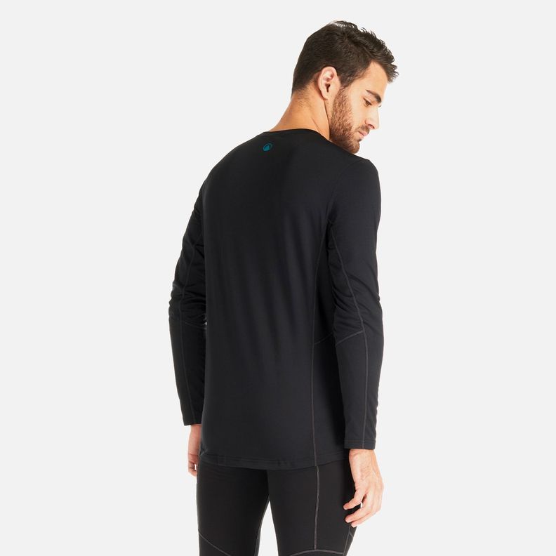 Primera Capa Hombre Skintec 2000 Warm Top Negro Lippi-4