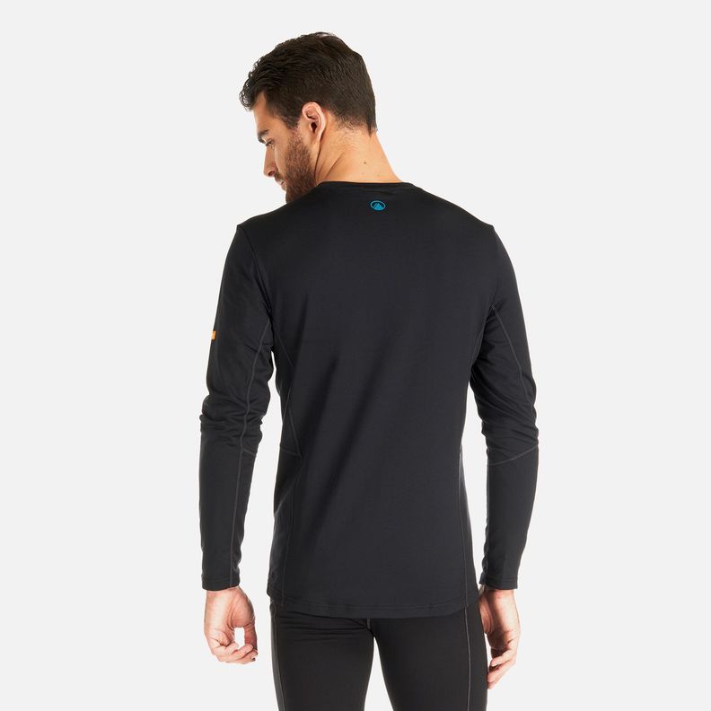 Primera Capa Hombre Skintec 2000 Warm Top Negro Lippi-5