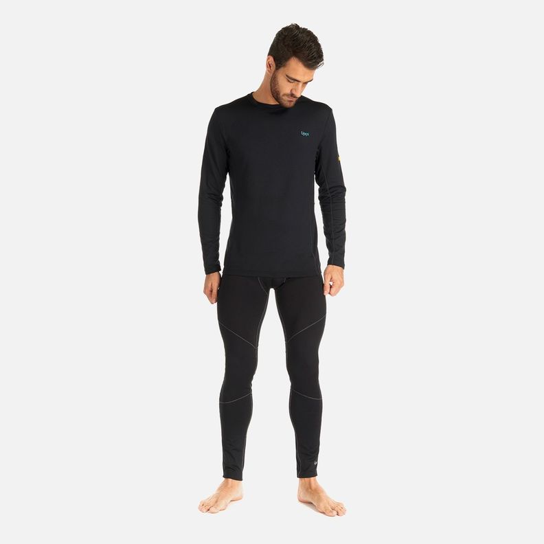 Primera Capa Hombre Skintec 2000 Warm Top Negro Lippi-8