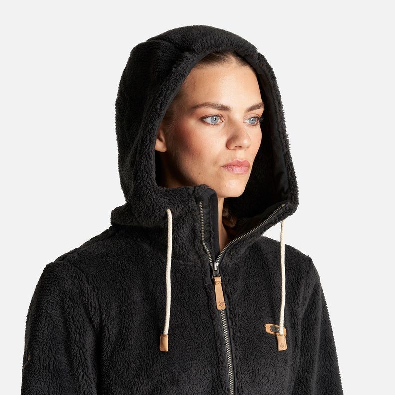 Chaqueta Mujer Bear Shaggy-Pro Hoody Jacket Negro Lippi I23 Lippi