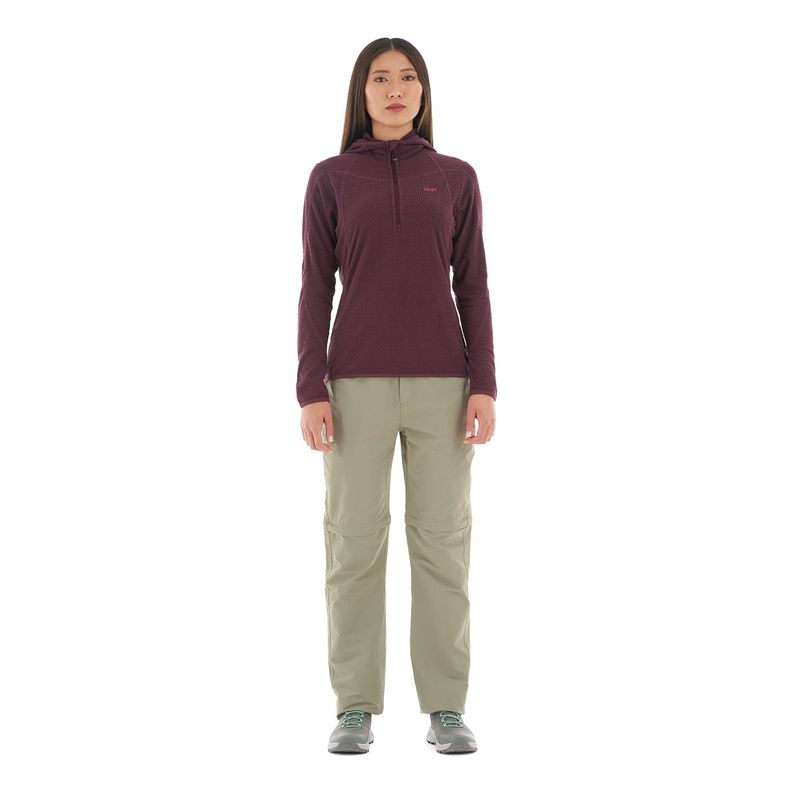 Pantalon Mujer Enduring Mix-2 Q-Dry Pants Laurel Lippi-9