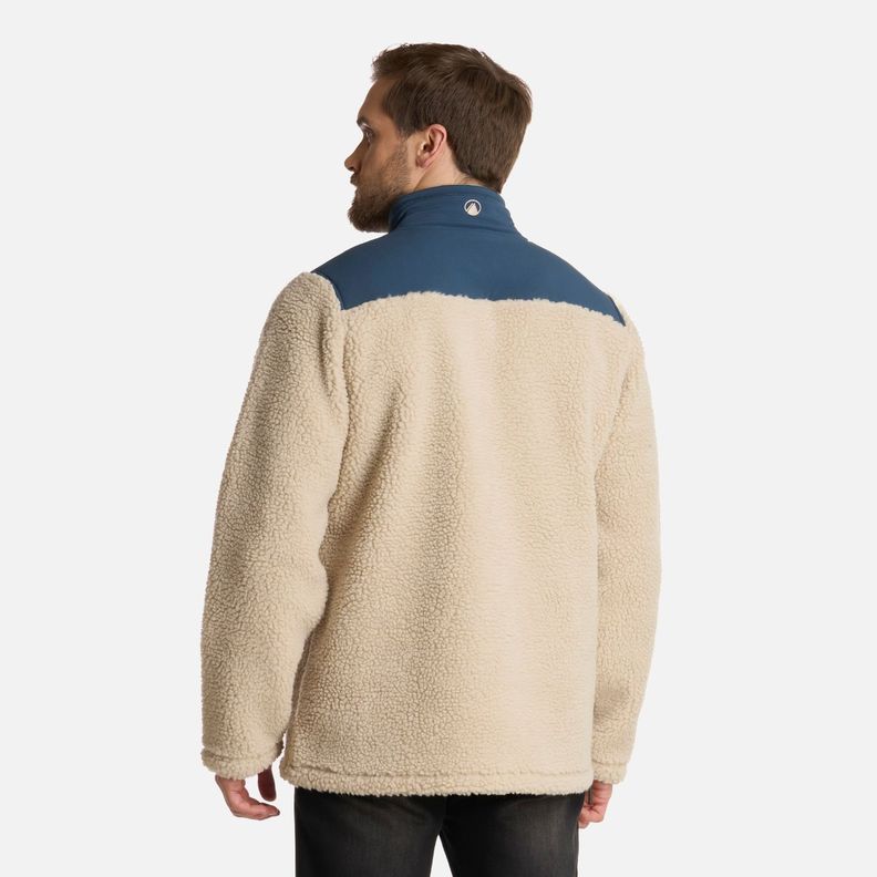 Polar Hombre Glaciar Sherpa-Pro 14 Zip Beige Lippi I25-2