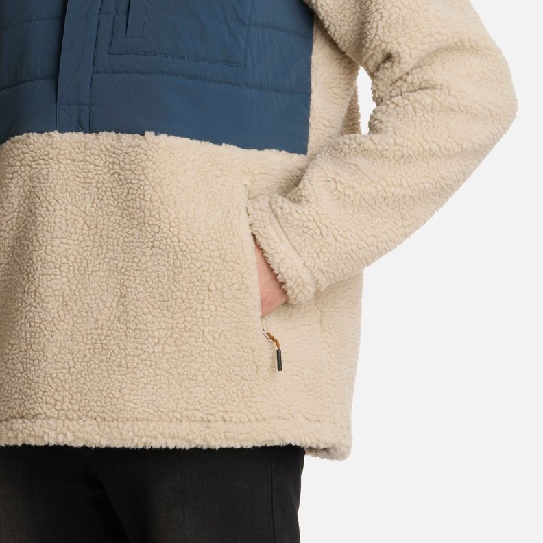 Polar Hombre Glaciar Sherpa-Pro 14 Zip Beige Lippi I25-4