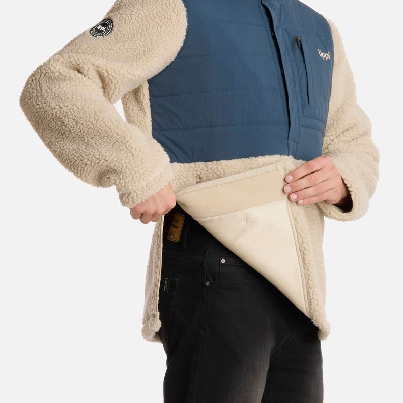 Polar Hombre Glaciar Sherpa-Pro 14 Zip Beige Lippi I25-5