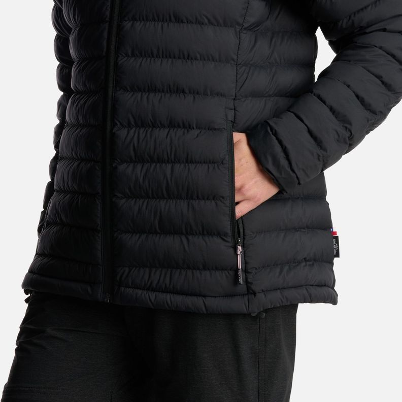 Chaqueta Mujer Infiernillo con gorro Negro Haka Honu I24-6