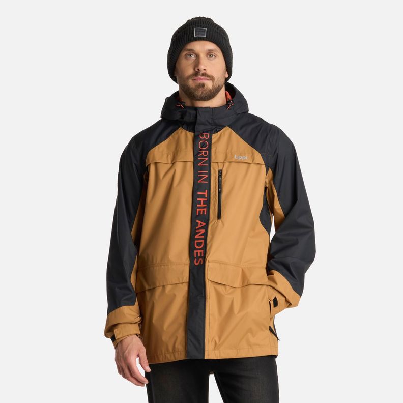 Chaqueta Hombre Streetwise B-Dry Hoody Cafe Claro Lippi I25-0