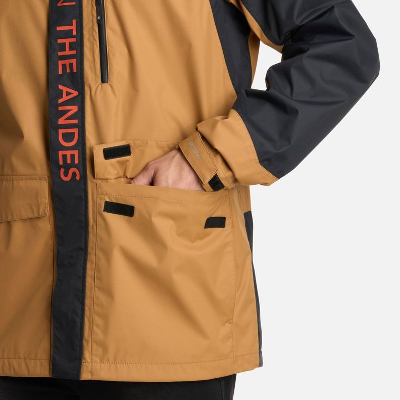 Chaqueta Hombre Streetwise B-Dry Hoody Cafe Claro Lippi I25-5