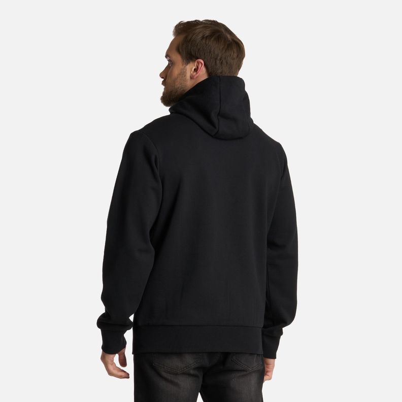 Polerón Hombre Ulmo FullZip Hoody Sweatshirt Negro Lippi I25-2