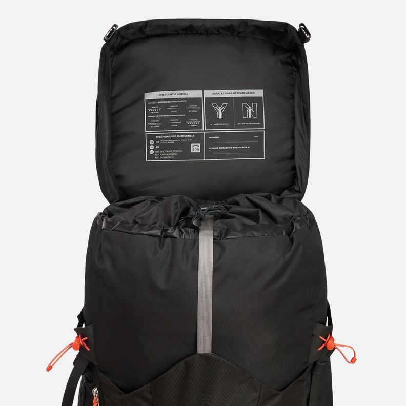Mochila X-perience 85L Backpack Negro Lippi V25-6