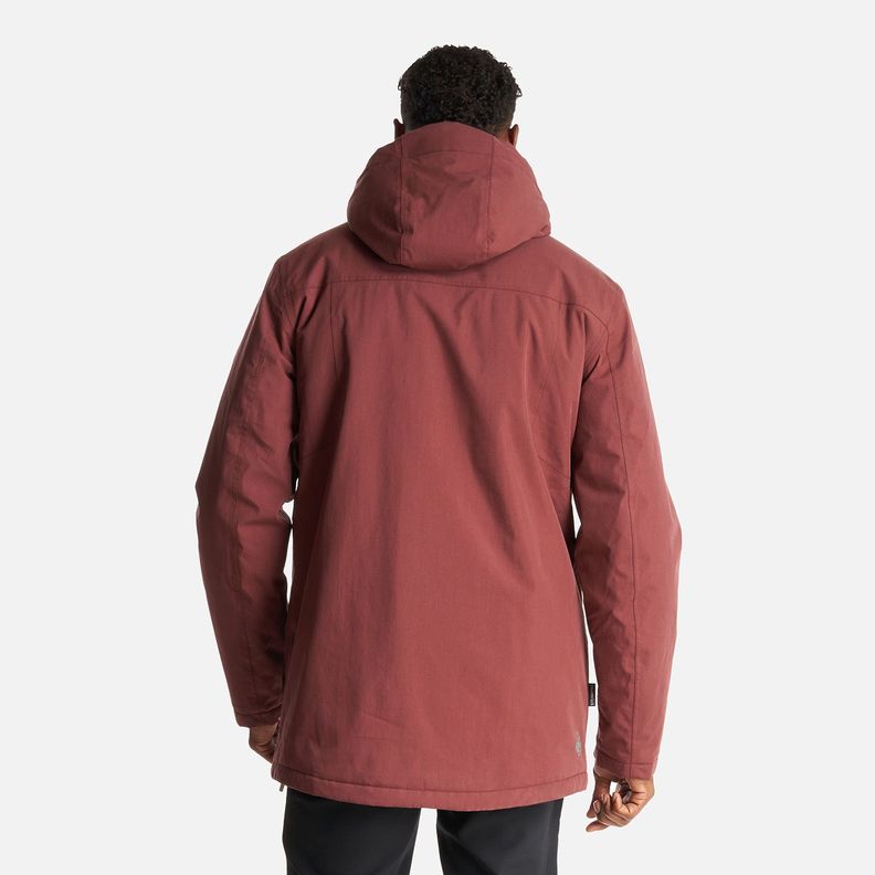 Chaqueta Hombre Yak Burdeo Haka Honu I23-3