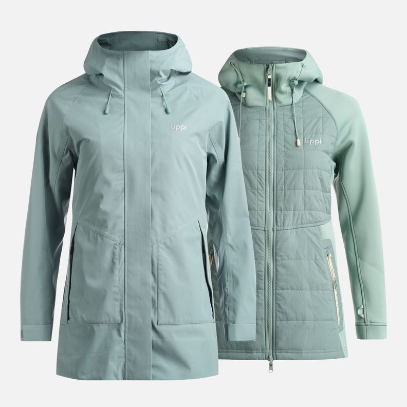 Chaqueta Mujer All In Fusion 3 Jacket Jade Oscuro Lippi-0