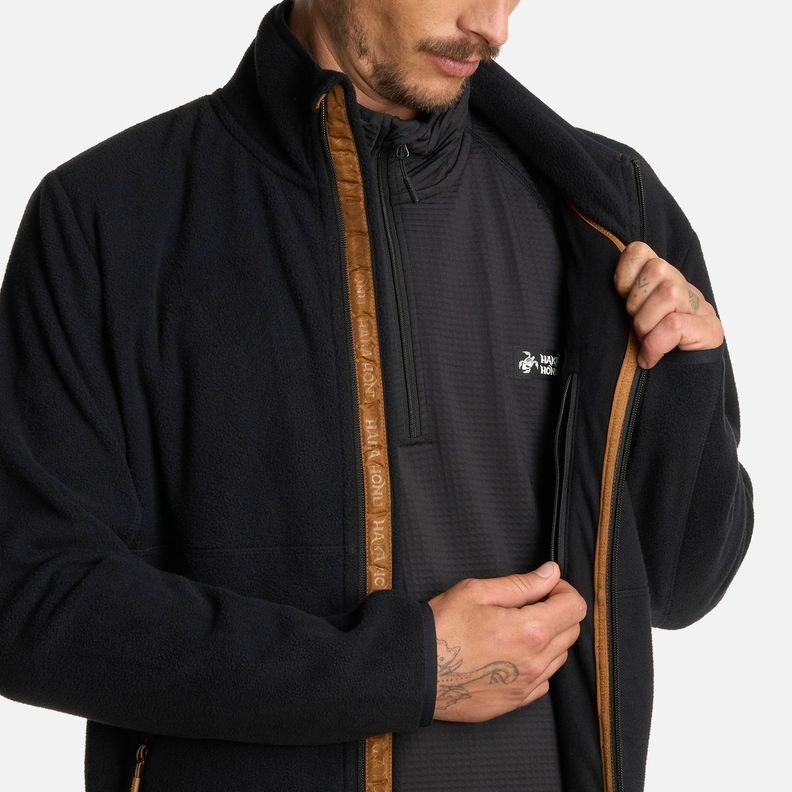 Polerón Hombre Tokerau Pro Negro Haka Honu I25-5