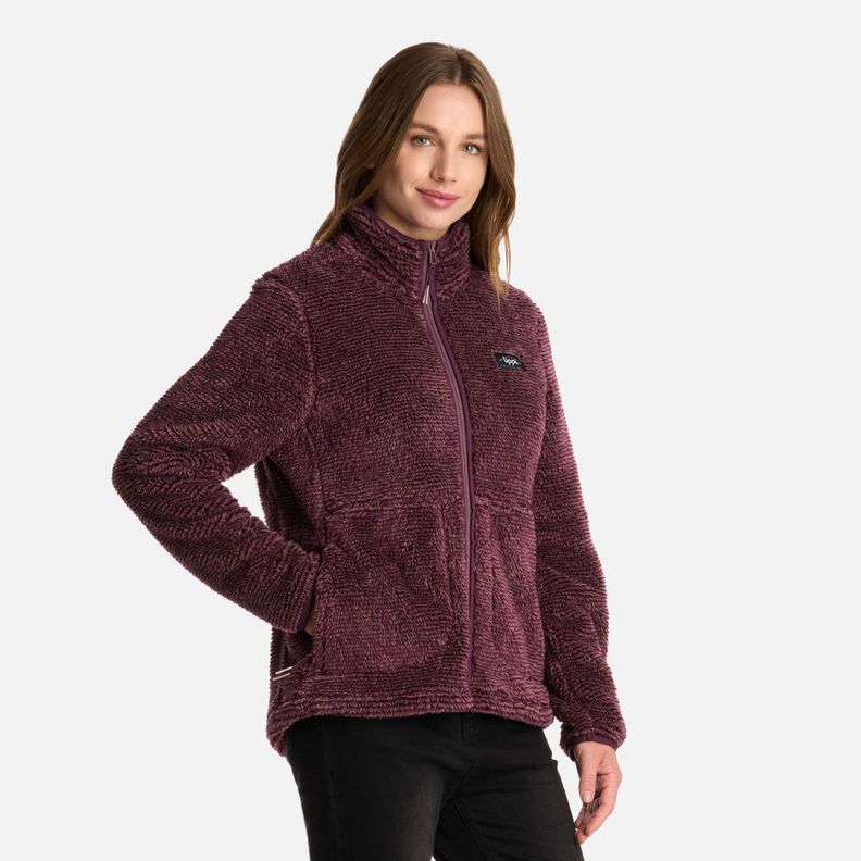 Polar Mujer Ferret Shaggy-Pro Jacket Morado Lippi I25-1