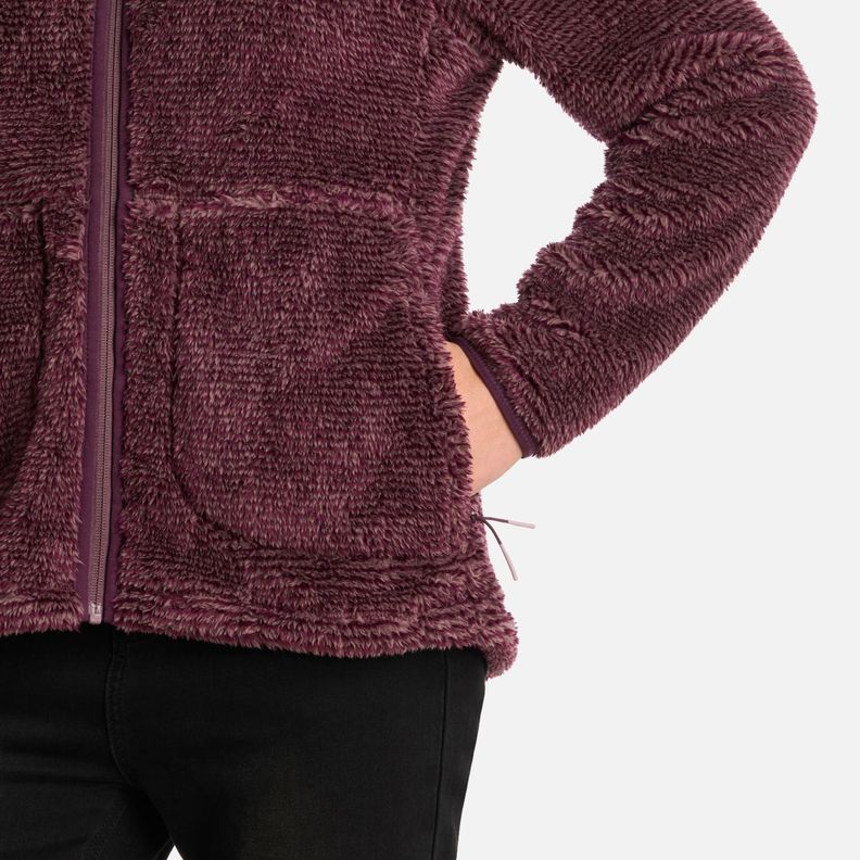 Polar Mujer Ferret Shaggy-Pro Jacket Morado Lippi I25-3