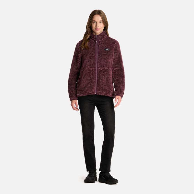 Polar Mujer Ferret Shaggy-Pro Jacket Morado Lippi I25-4