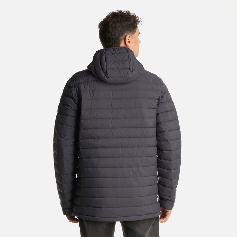 Chaqueta Hombre Infiernillo Con Gorro Negro Haka Honu I23-3