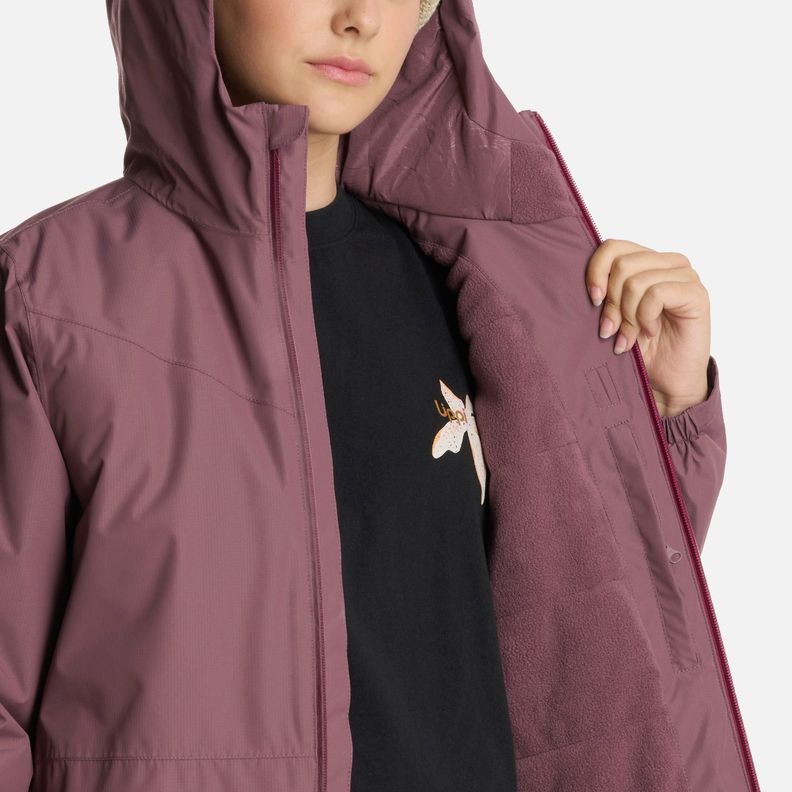 Chaqueta Teen Girl Cold Place B-Dry Hoody Morado Lippi I25-5