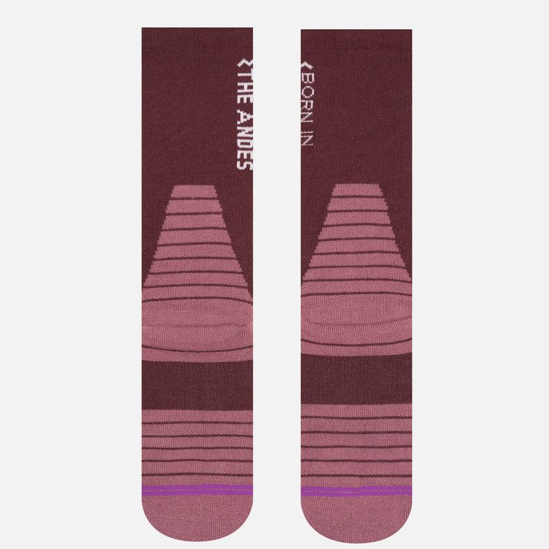 Calcetines Mujer Trekking Light Socks Burdeo Lippi-2