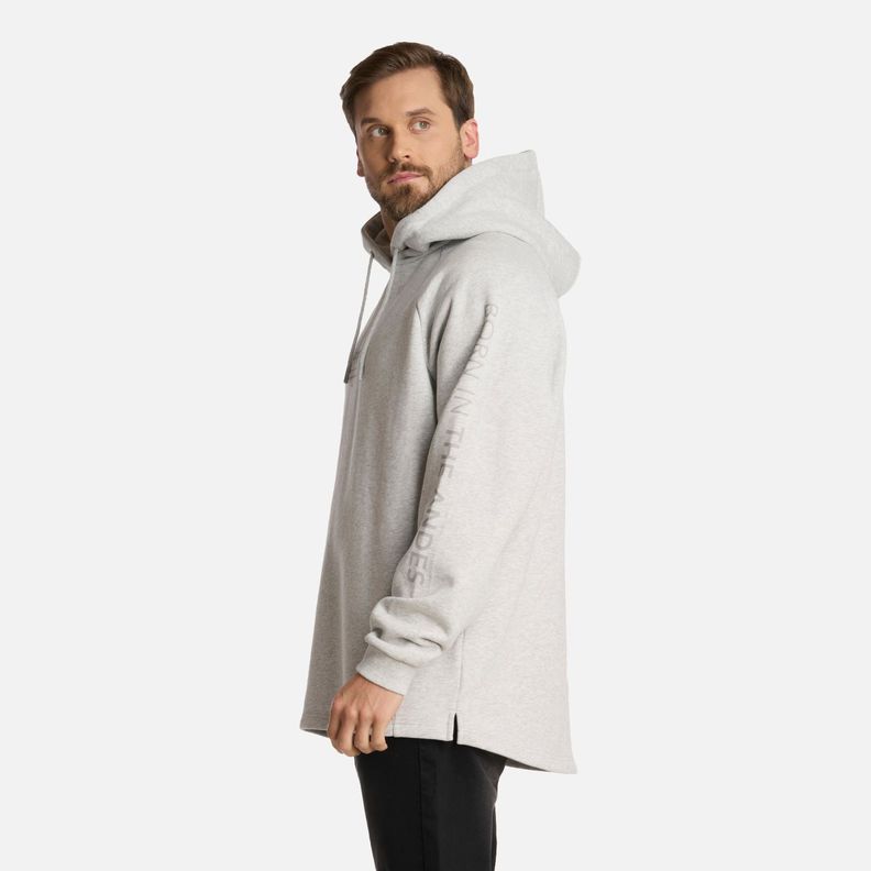 Polerón Hombre Heavy Duty Sweatshirt Gris Claro Lippi I25-1