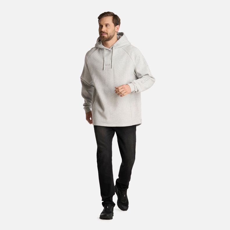 Polerón Hombre Heavy Duty Sweatshirt Gris Claro Lippi I25-5