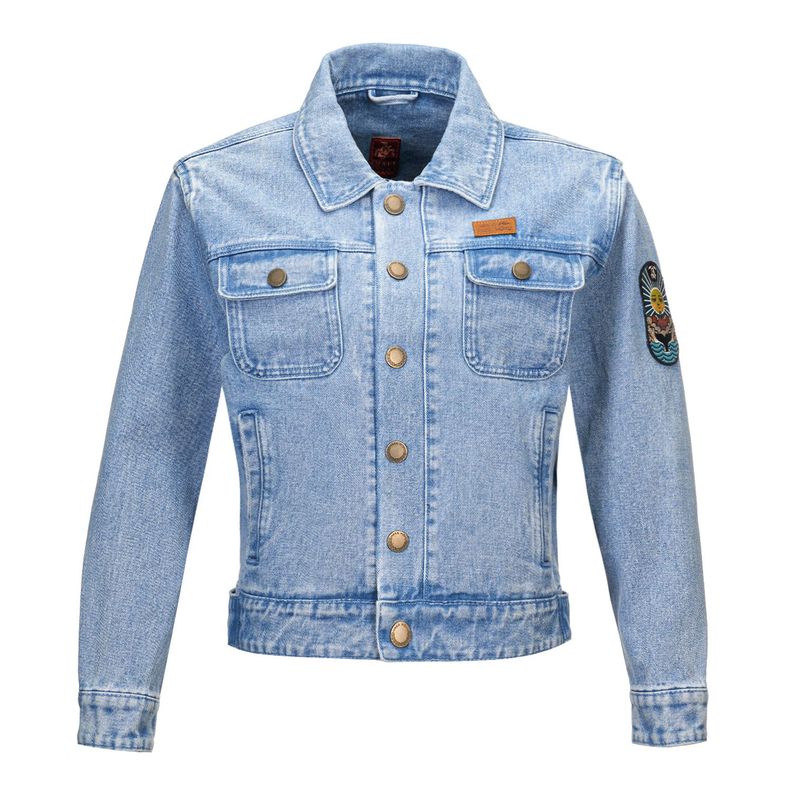 Chaqueta Mujer James Jeans Celeste Haka Honu V22-0