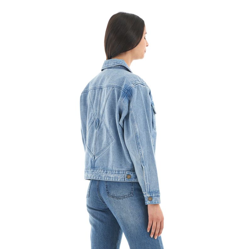 Chaqueta Mujer James Jeans Celeste Haka Honu V22-4