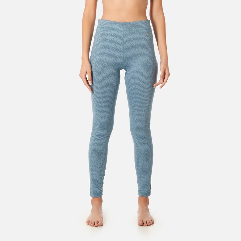 Primera Capa Mujer Huemul Bottom Print Celeste Haka Honu V23-1