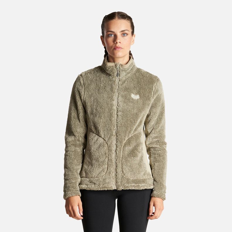 Chaqueta Mujer Ferret Shaggy-Pro Jacket Verde Grisaceo Lippi I23-1