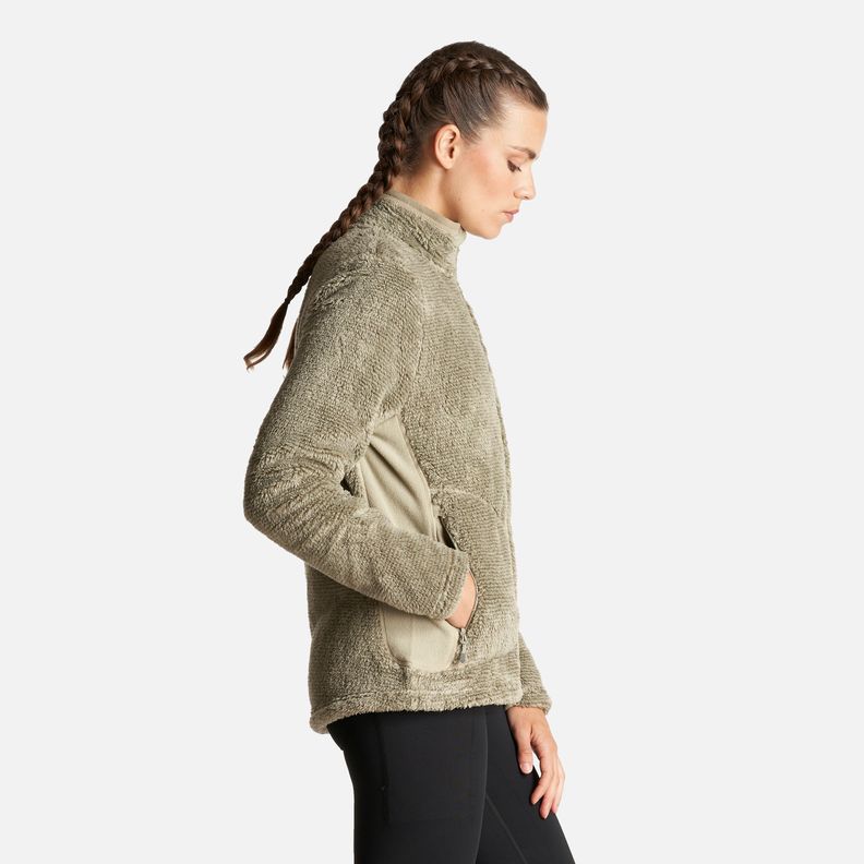 Chaqueta Mujer Ferret Shaggy-Pro Jacket Verde Grisaceo Lippi I23-3
