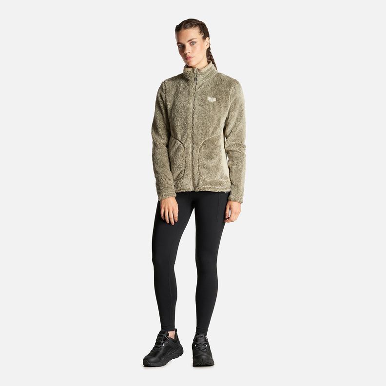 Chaqueta Mujer Ferret Shaggy-Pro Jacket Verde Grisaceo Lippi I23-7
