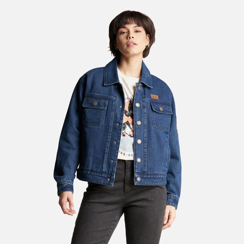 Chaqueta Mujer James Jeans Azul Haka Honu V23-1
