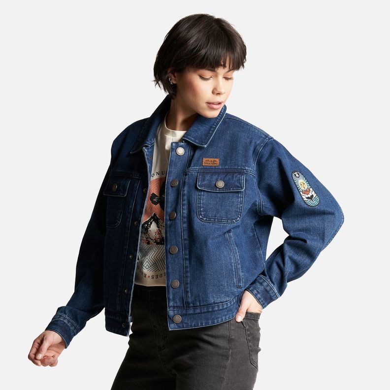Chaqueta Mujer James Jeans Azul Haka Honu V23-2