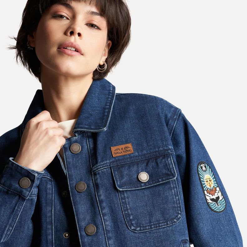Chaqueta Mujer James Jeans Azul Haka Honu V23-4