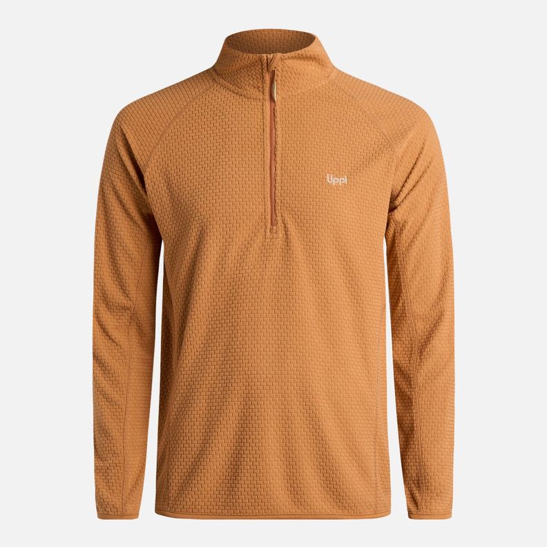 Polerón Hombre Jacaranda Nano-F 14 Zip Camel Lippi I25-5